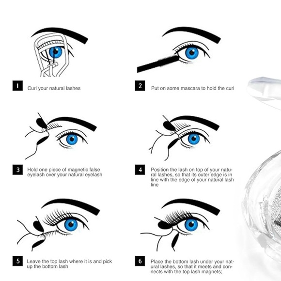 Silksence Magnetic Eyelashes - Never Worn - Picture 5 of 6